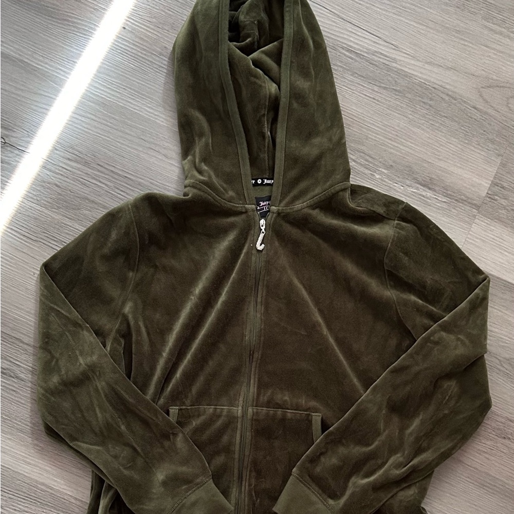 Juicy Couture Velour Zip Hoodie